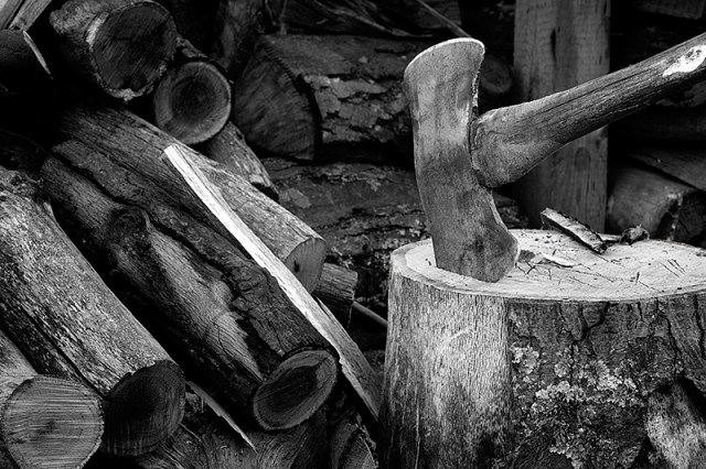 axe-wood